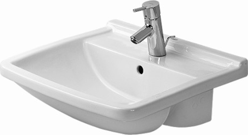 Slika od Starck 3 Semi-recessed washbasin 55