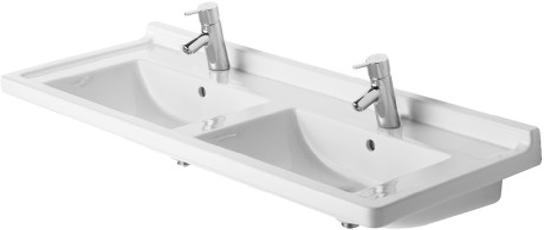 Slika od Starck 3 Double washbasin, double furniture washbasin 130