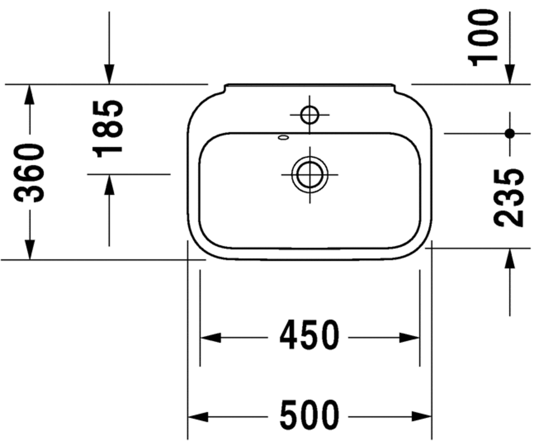 Slika od Happy D.2 Handrinse basin 50