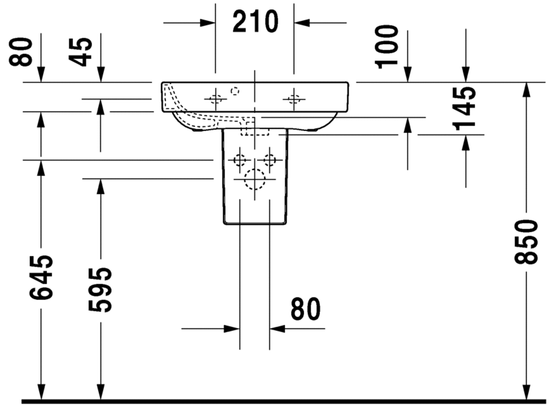 Slika od Happy D.2 Handrinse basin 50