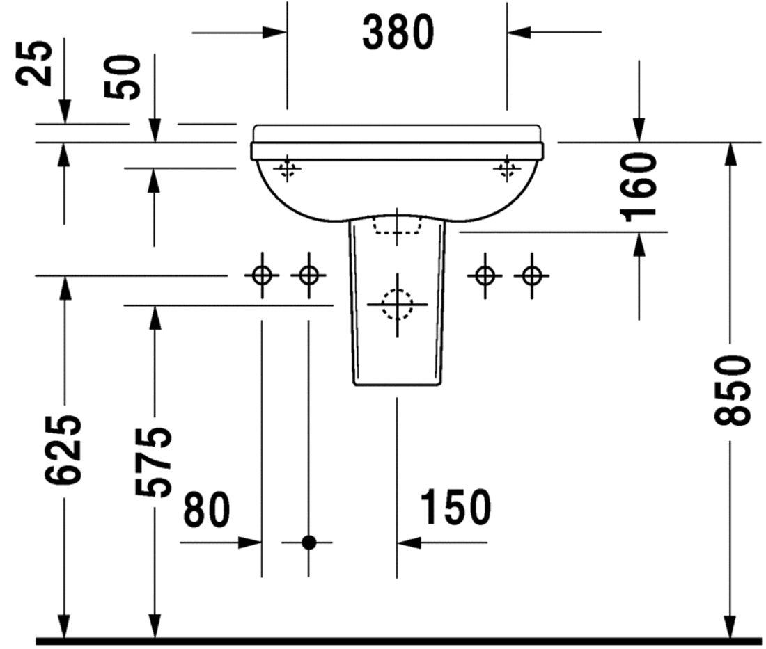 Slika od Starck 3 Handrinse basin 50