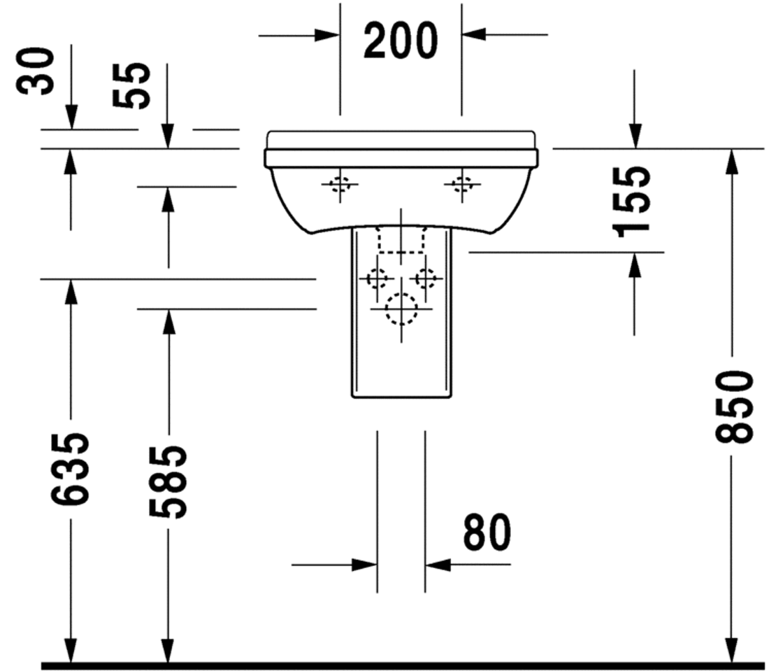 Slika od Starck 3 Handrinse basin 45