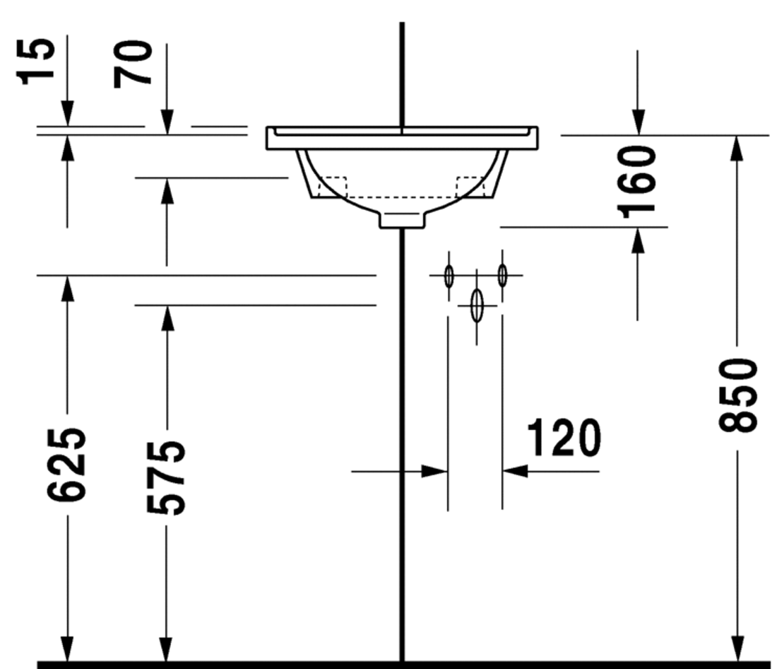 Slika od Starck 3 Handrinse basin corner model 43