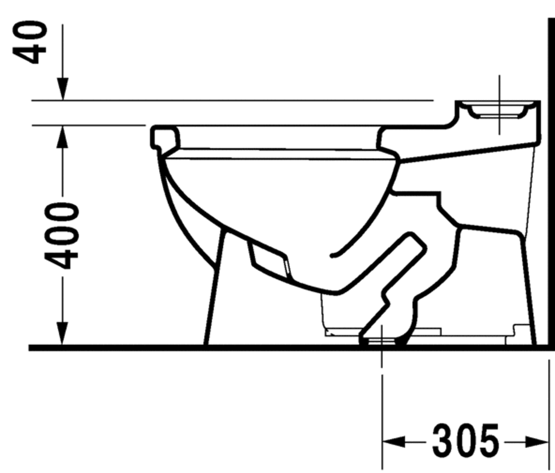 Slika od Starck 3 Two-piece toilet