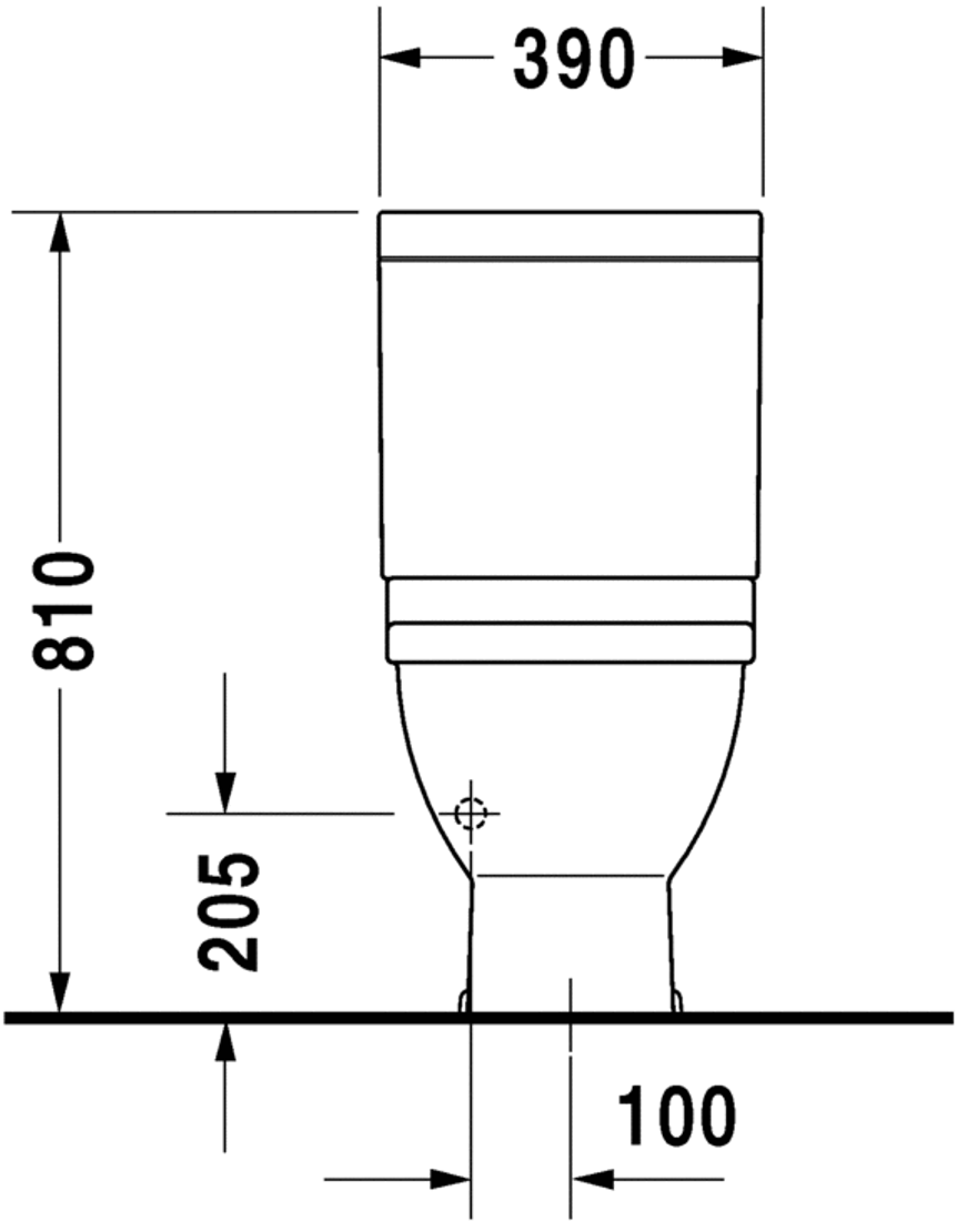 Slika od Starck 3 Two-piece toilet