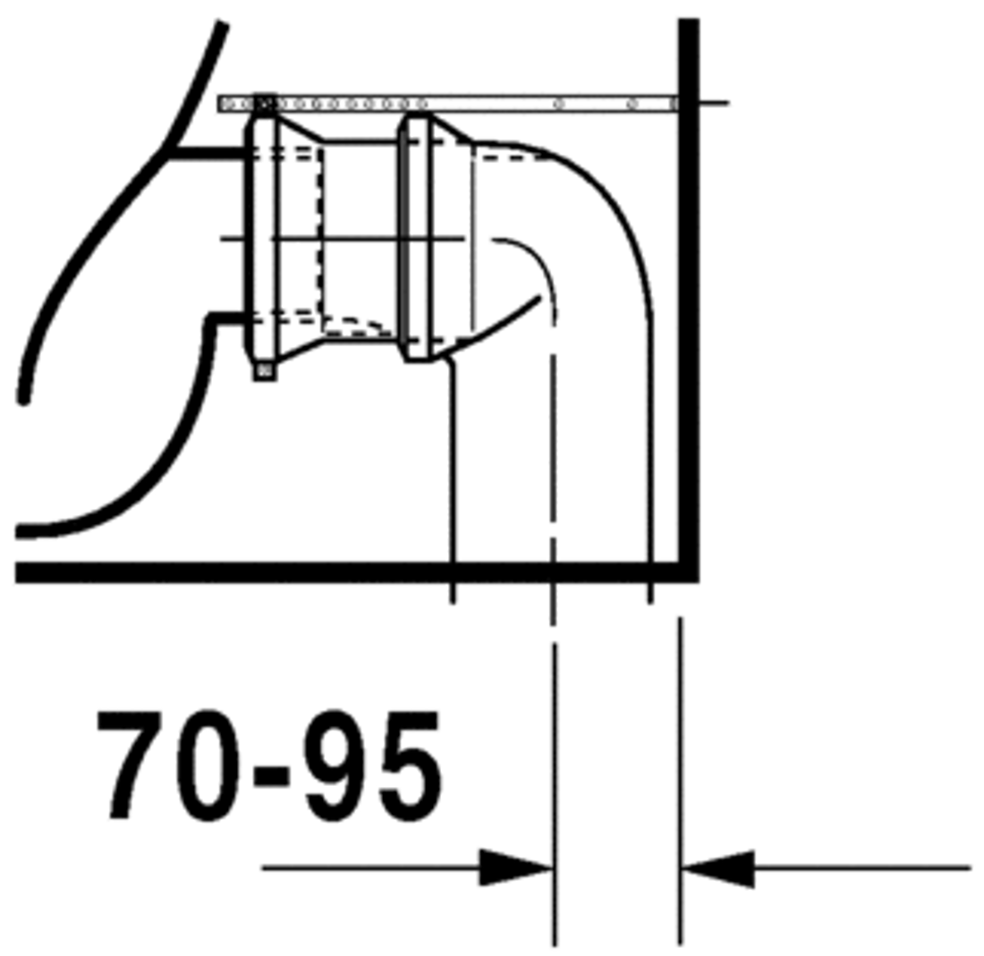 Slika od PuraVida Toilet close-coupled