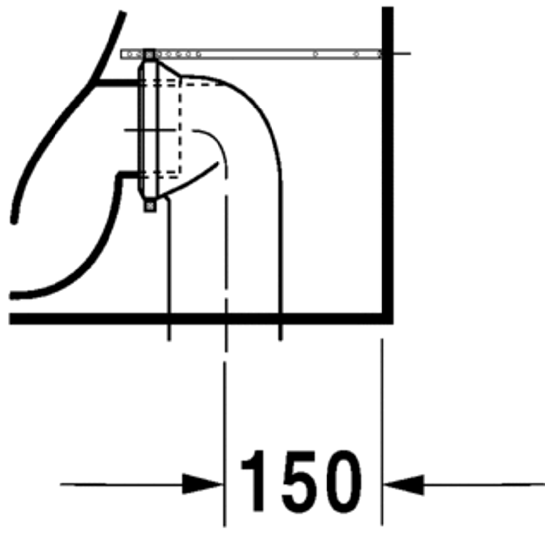 Slika od PuraVida Toilet close-coupled