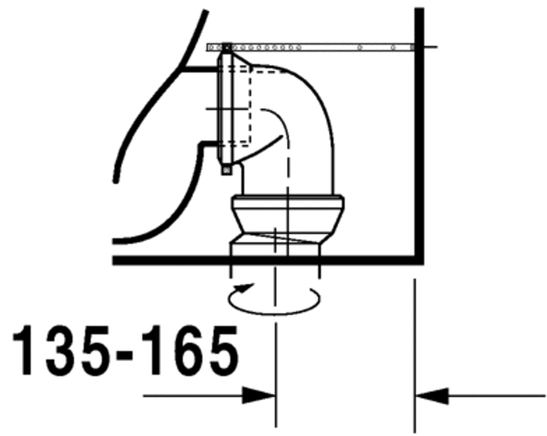 Slika od PuraVida Toilet close-coupled