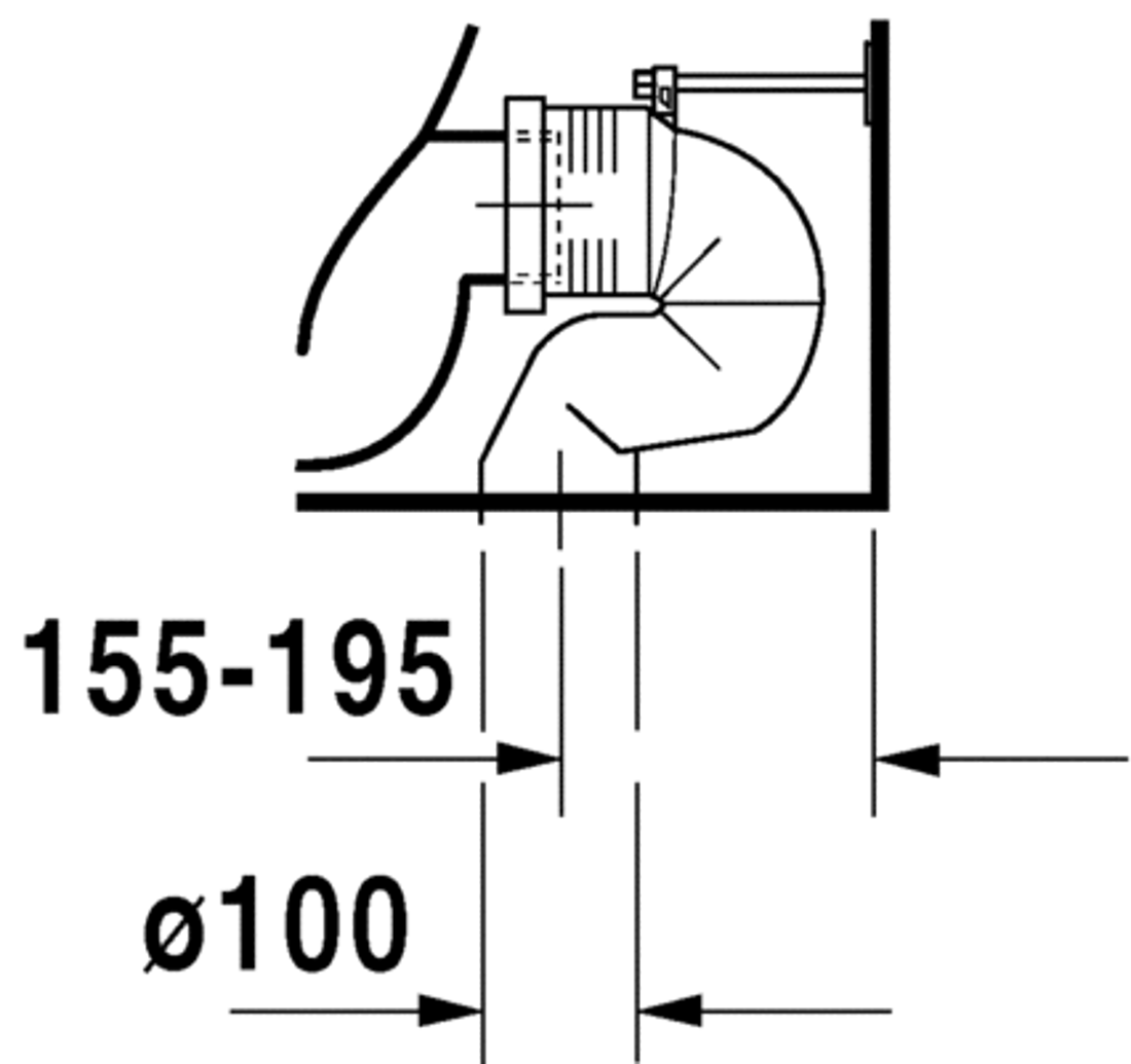 Slika od PuraVida Toilet close-coupled