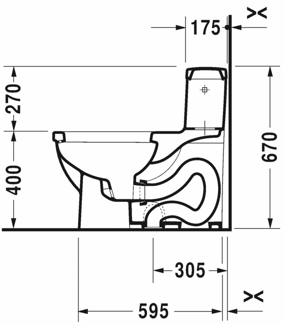 Slika od Starck 3 One-piece toilet