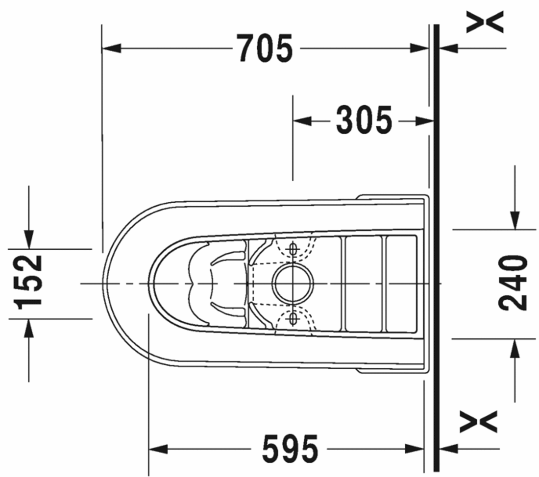 Slika od Starck 3 One-piece toilet