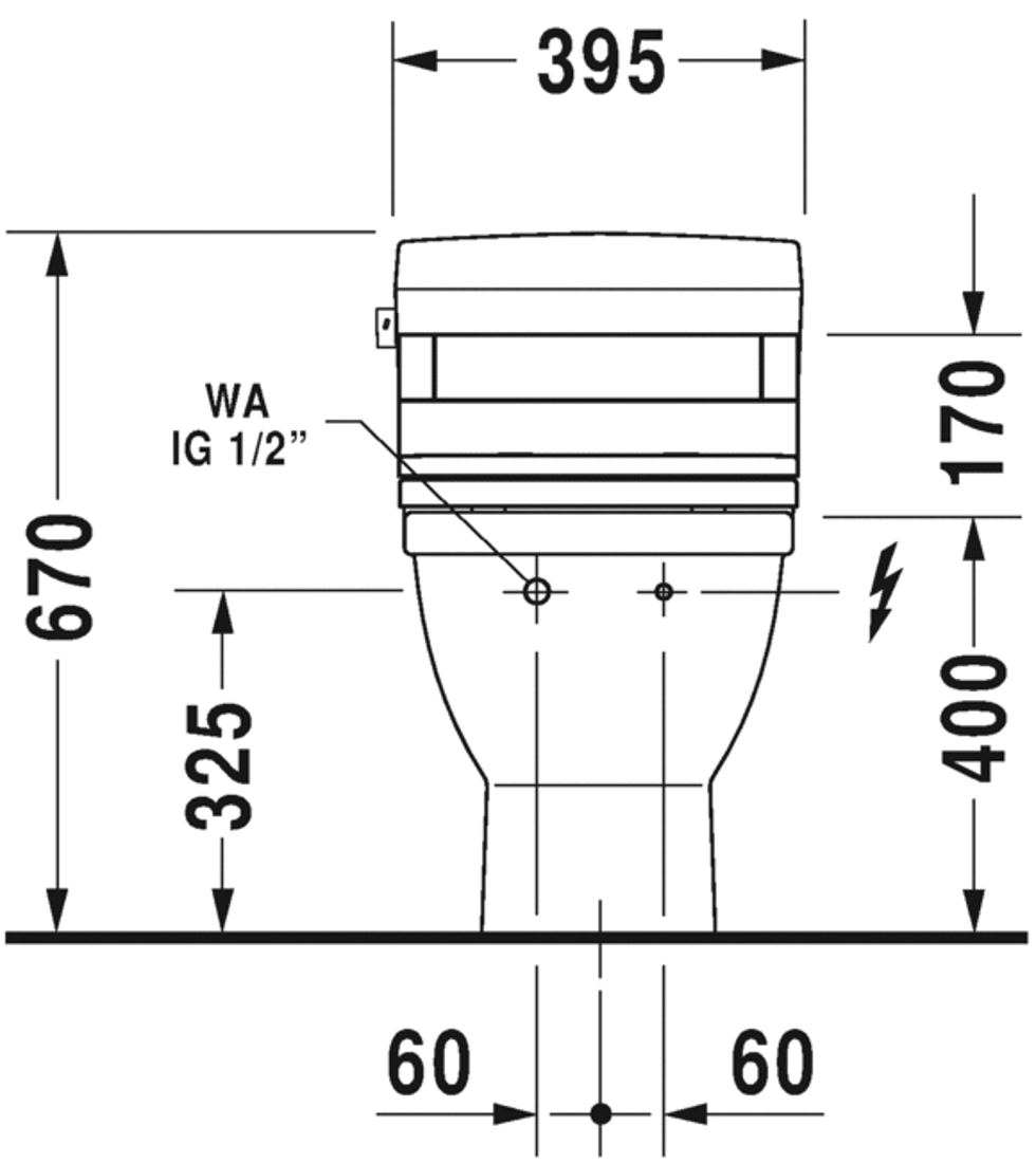 Slika od Starck 3 One-piece toilet