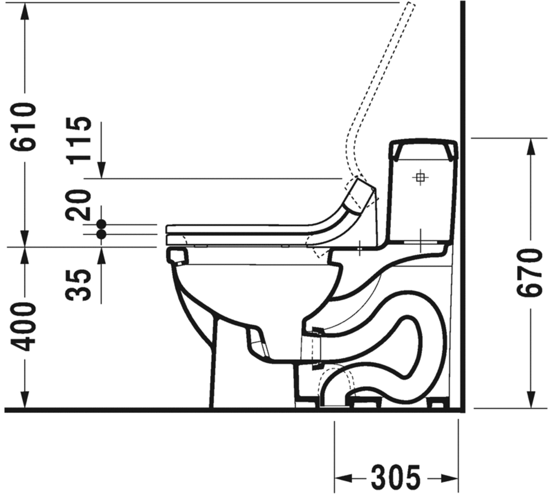 Slika od Starck 3 One-piece toilet