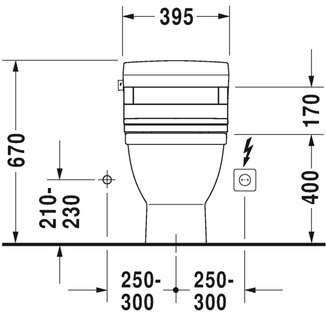 Slika od Starck 3 One-piece toilet