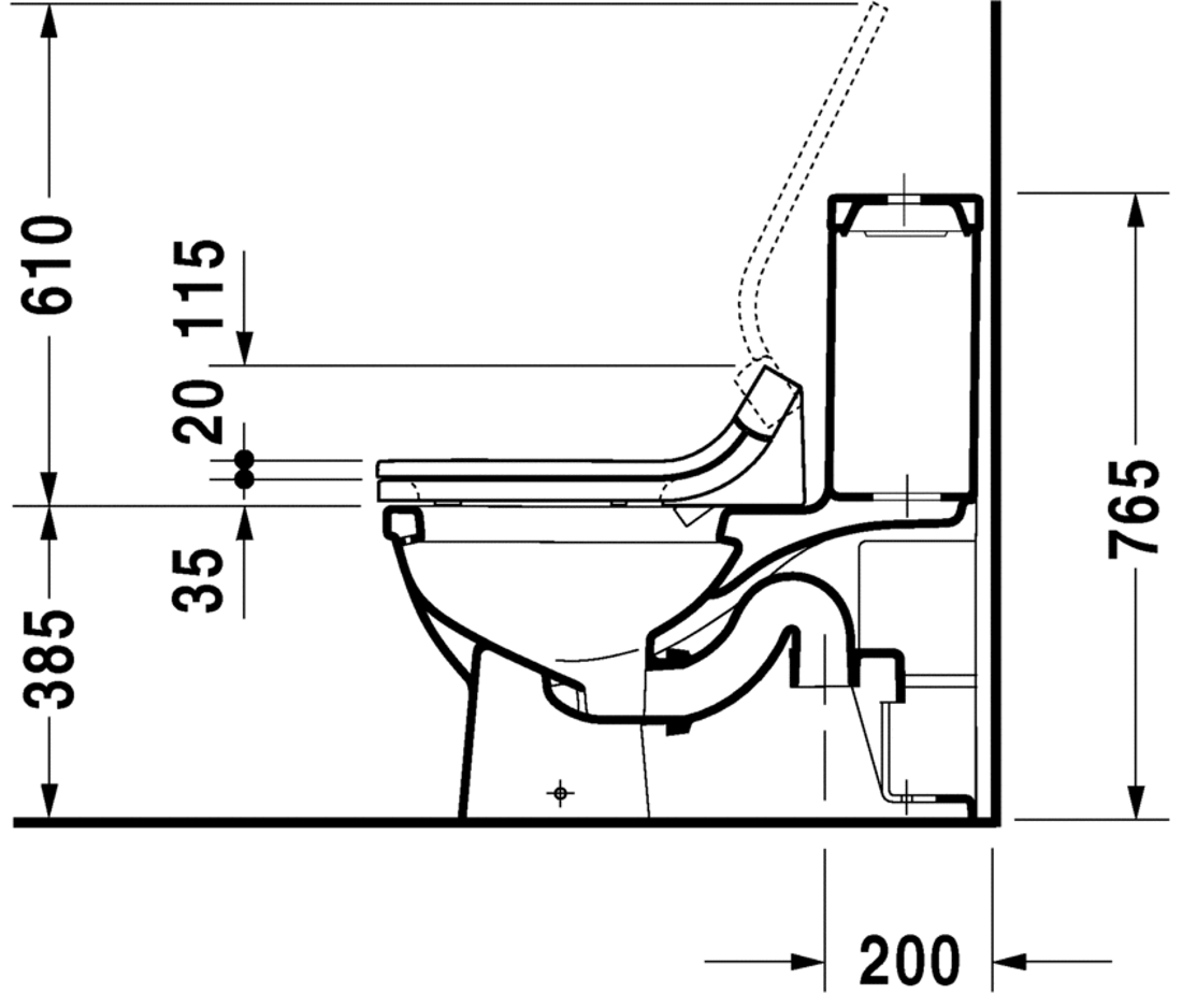 Slika od Starck 3 One-piece toilet