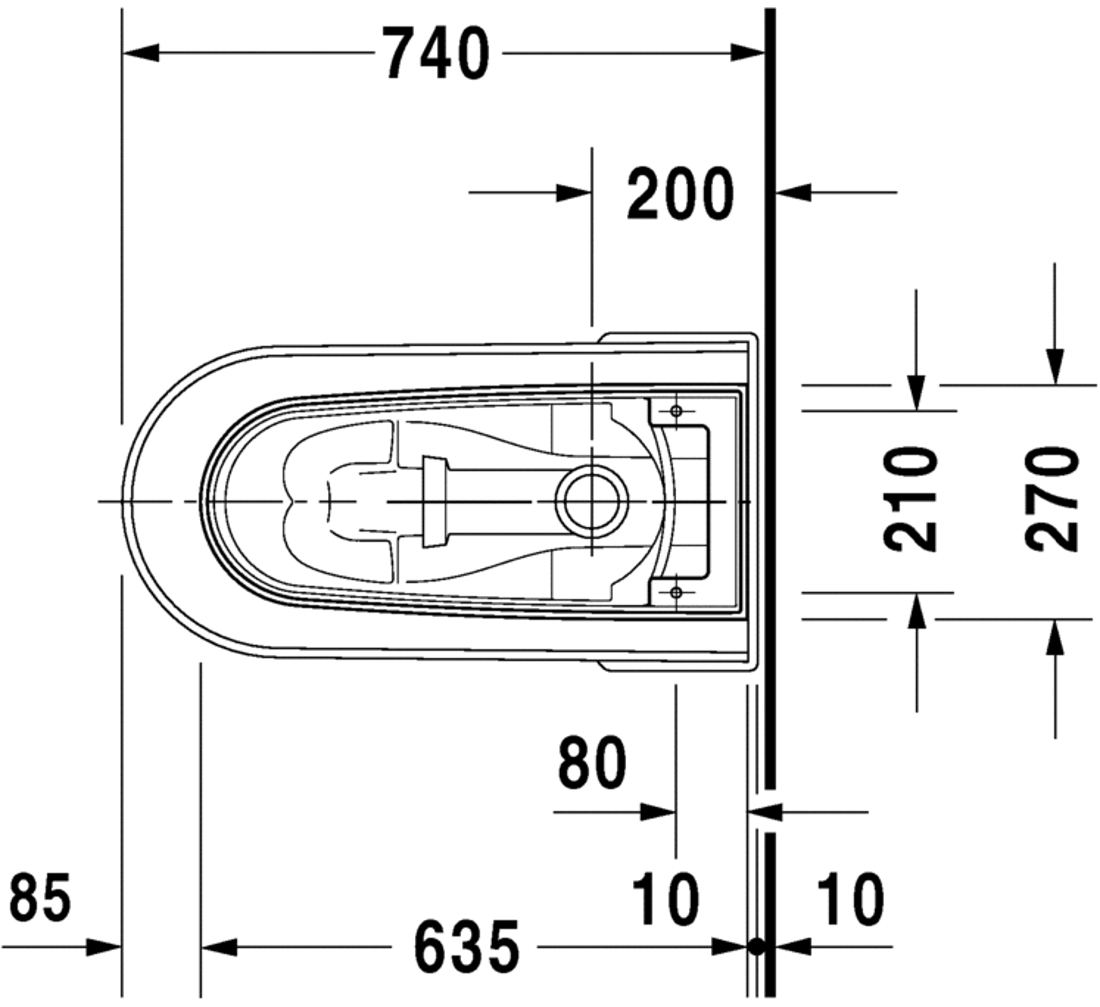 Slika od Starck 3 One-piece toilet