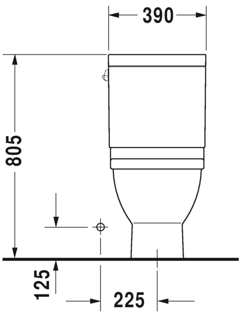 Slika od Starck 3 Two-piece toilet