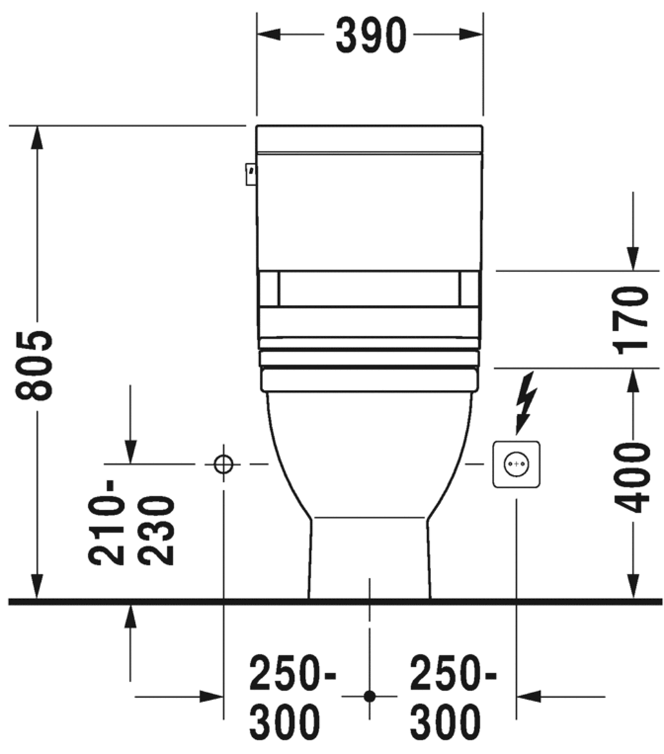 Slika od Starck 3 Two-piece toilet