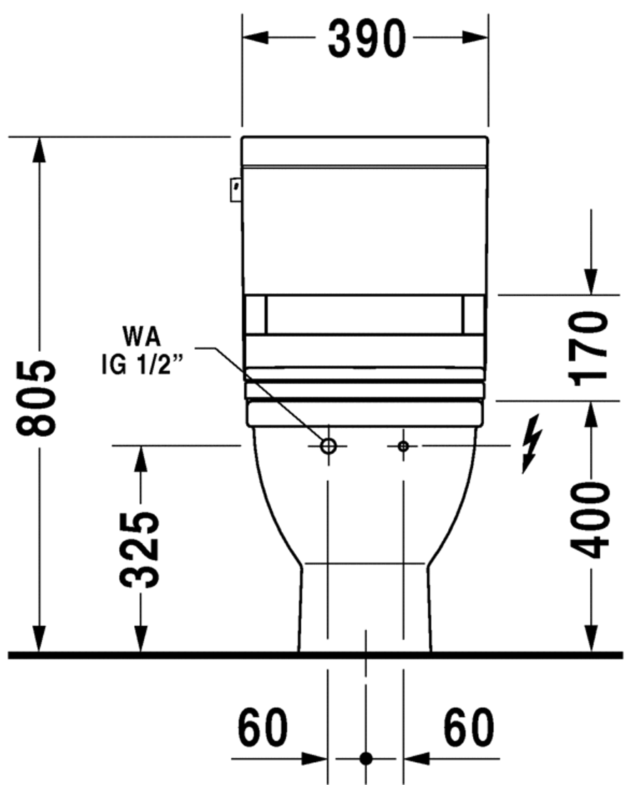 Slika od Starck 3 Two-piece toilet