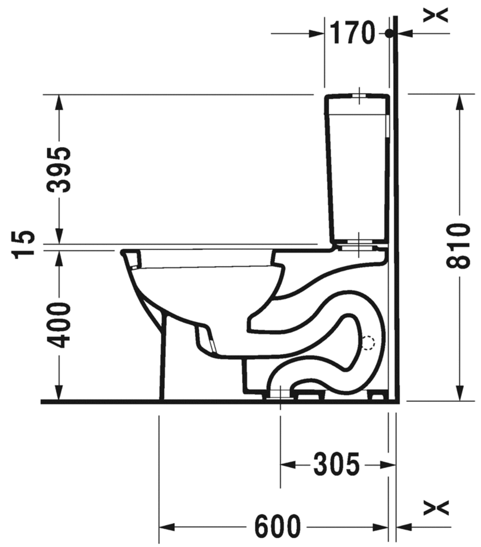Slika od Darling New Two-piece toilet