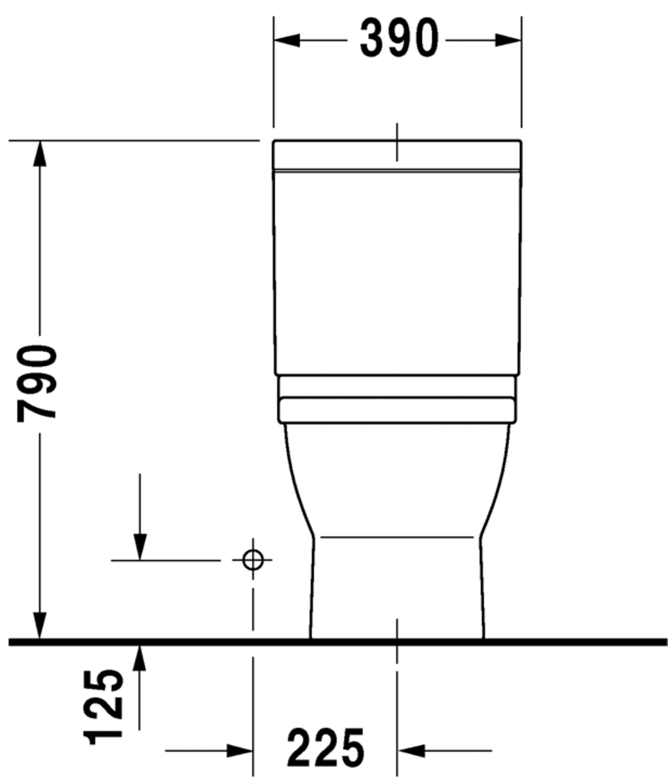 Slika od Starck 3 Two-piece toilet