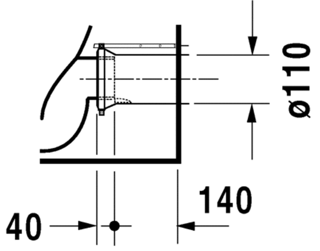 Slika od Starck 2 Toilet floor standing