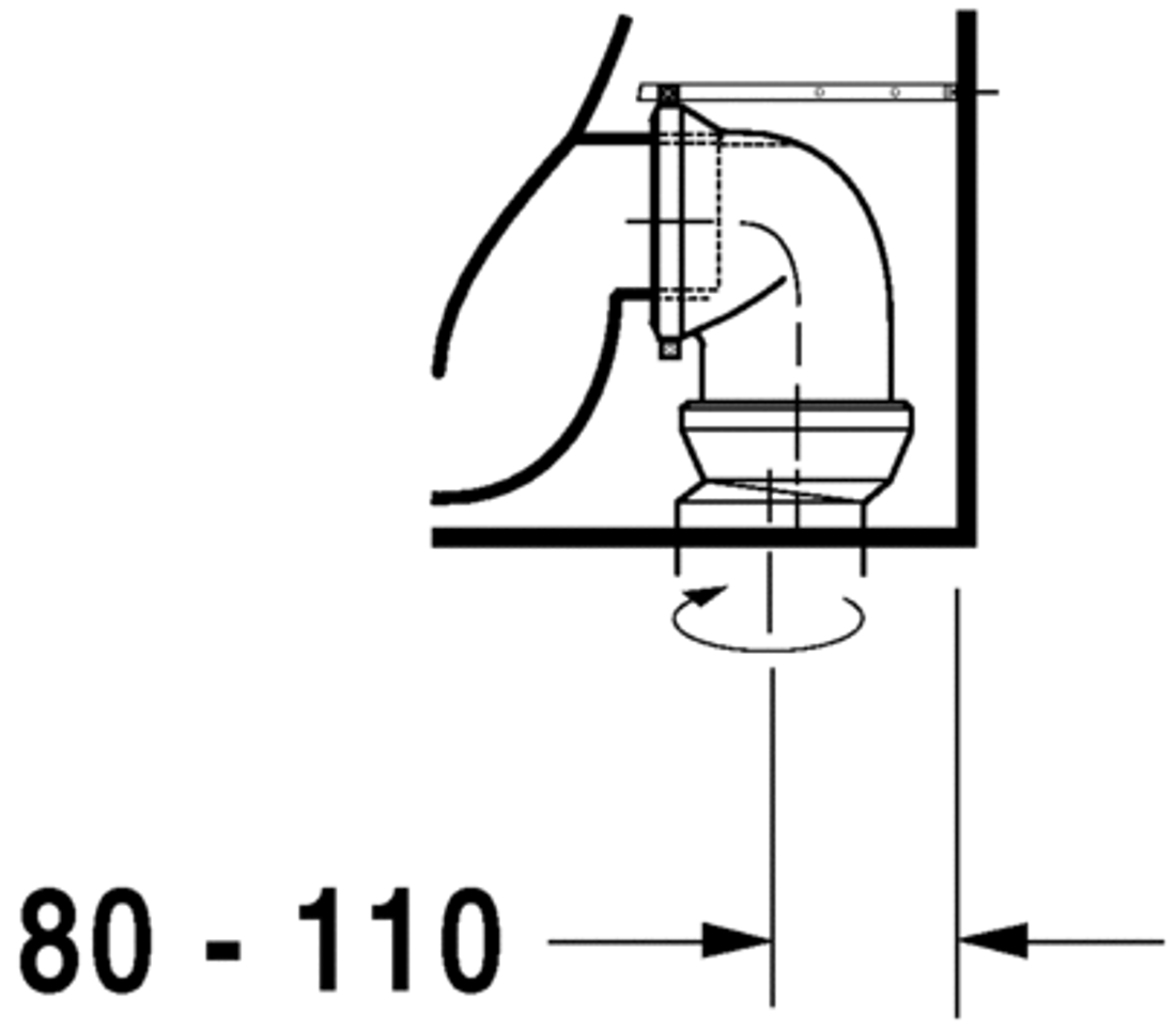 Slika od Starck 2 Toilet floor standing