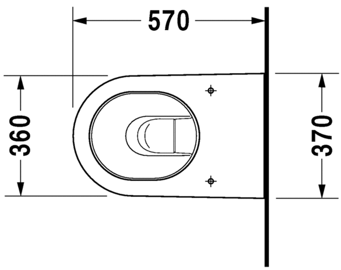 Slika od Starck 2 Toilet floor standing