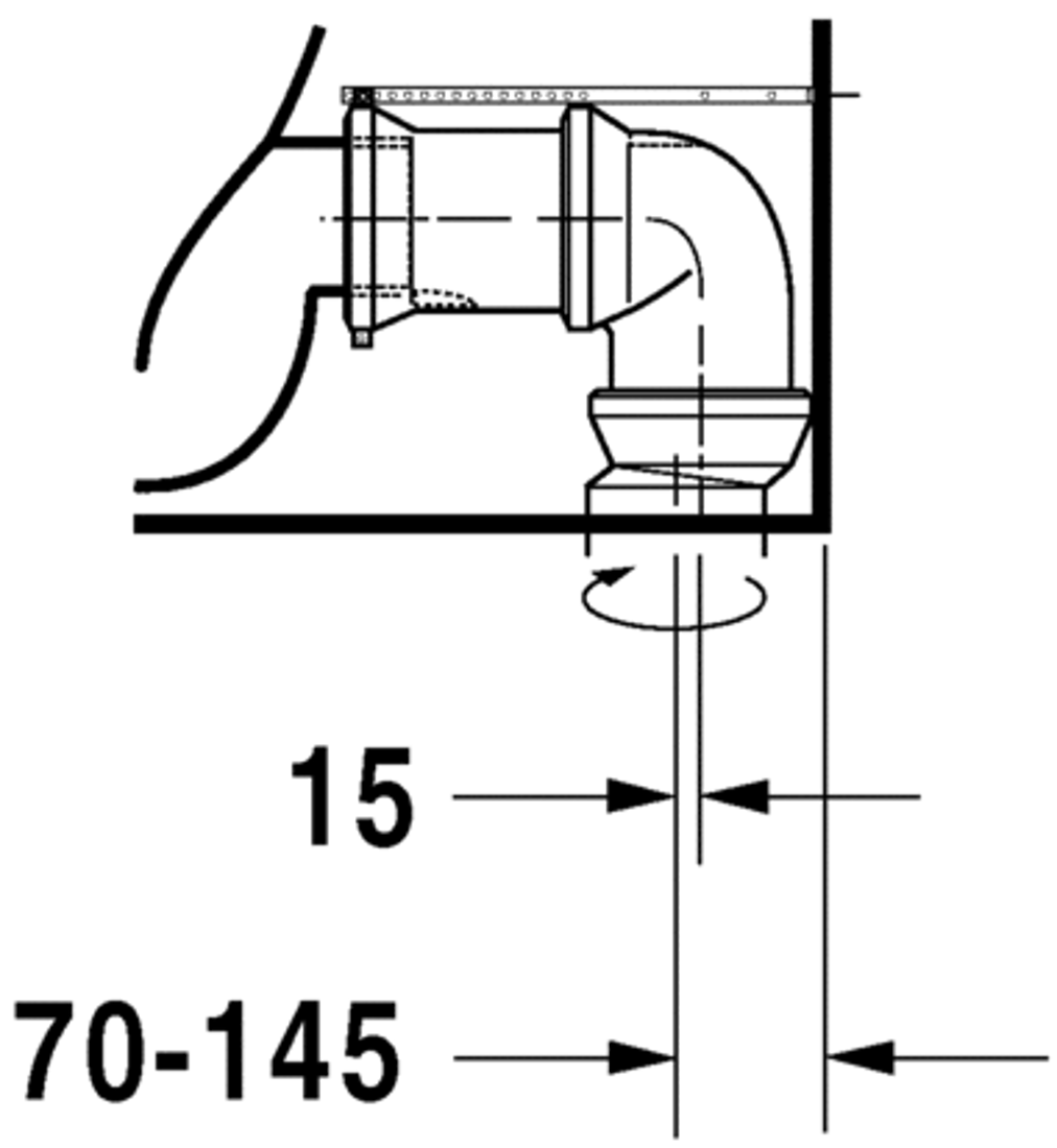 Slika od Starck 2 Toilet close-coupled