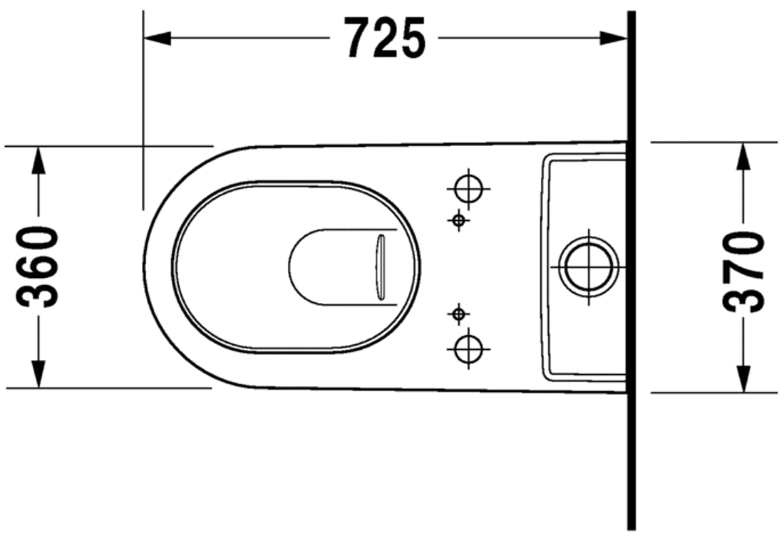 Slika od Starck 2 Toilet close-coupled