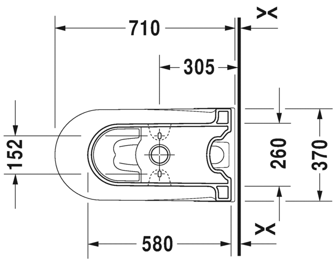 Slika od Starck 2 One-piece toilet