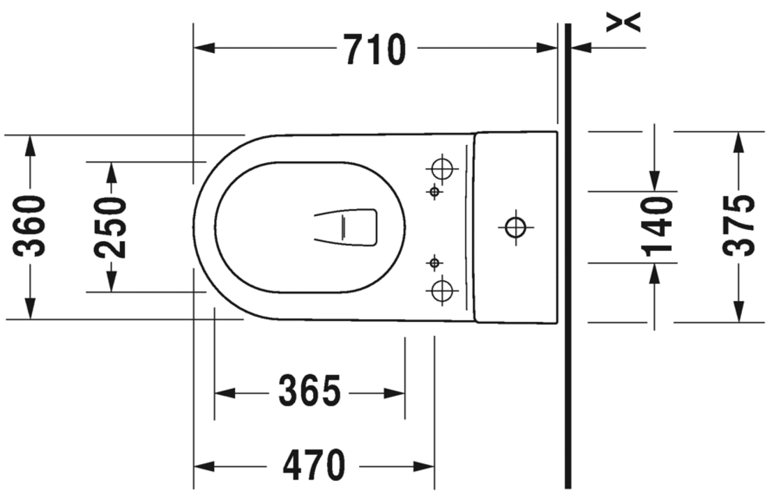 Slika od Starck 2 One-piece toilet