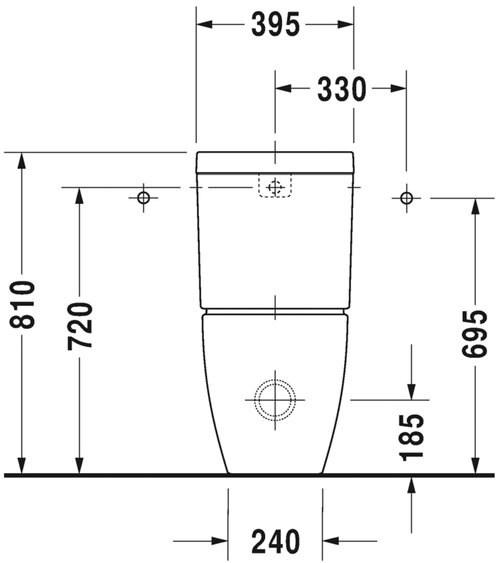 Slika od Happy D.2 Toilet close-coupled