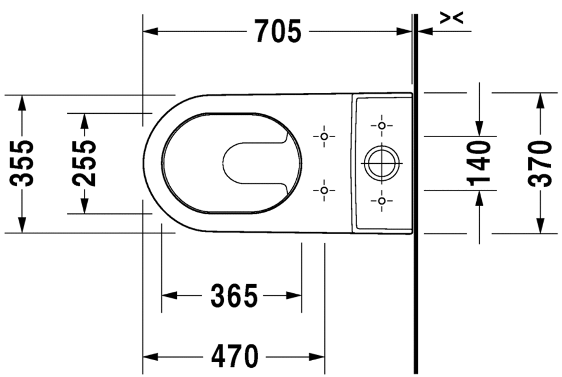 Slika od Starck 3 Toilet close-coupled