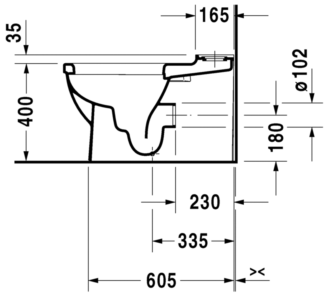 Slika od Starck 3 Toilet close-coupled