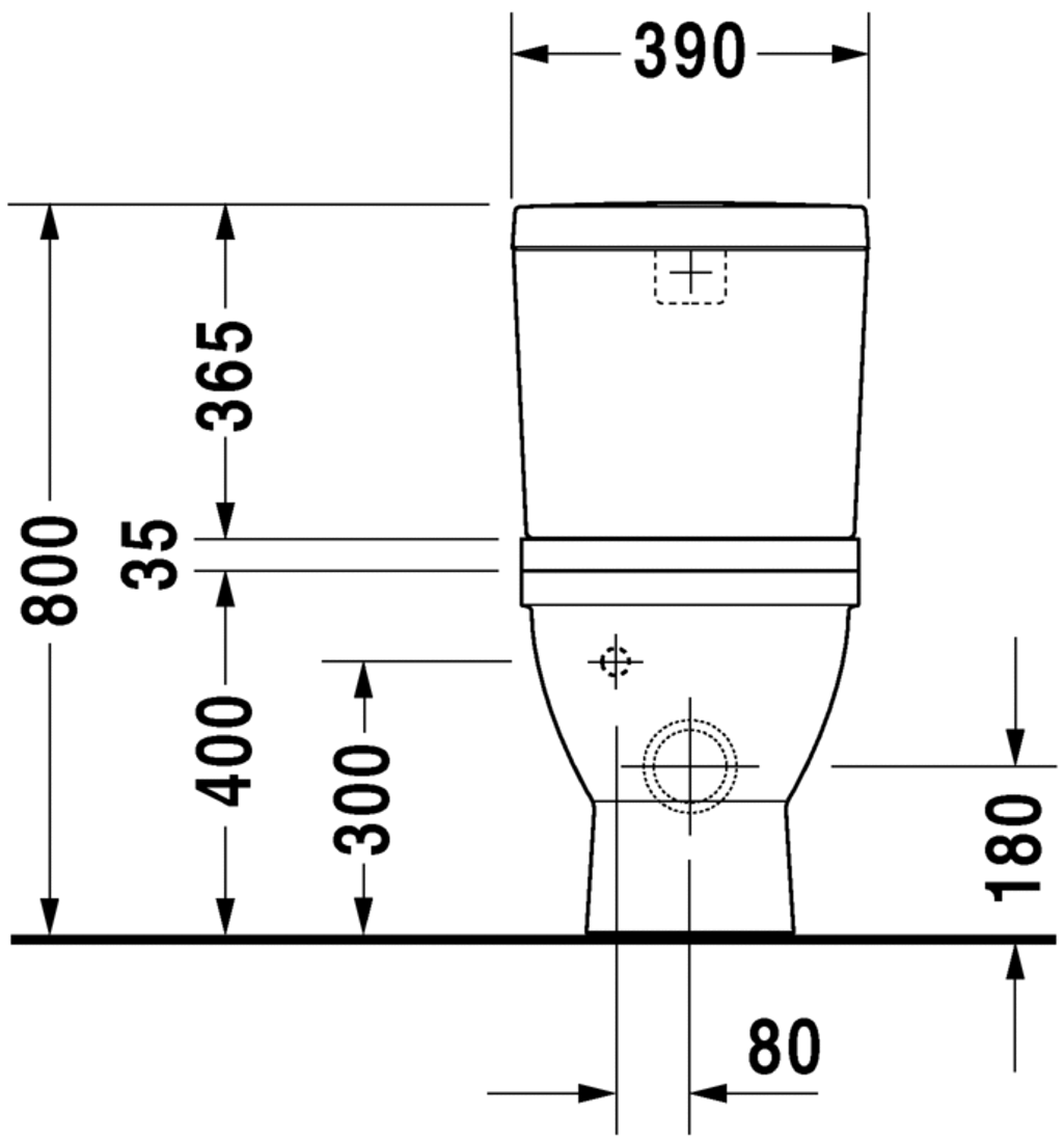 Slika od Starck 3 Toilet close-coupled