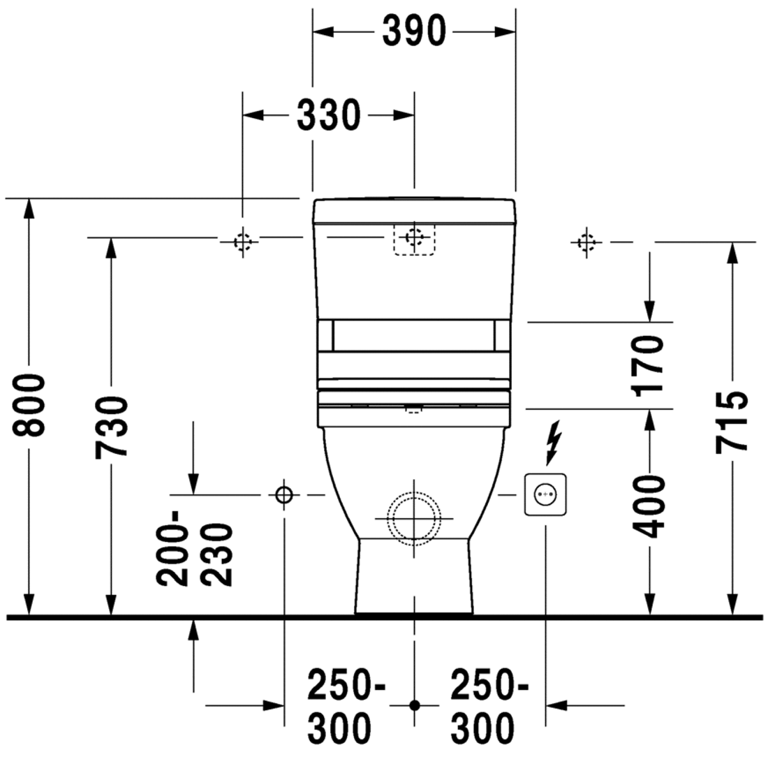 Slika od Starck 3 Toilet close-coupled