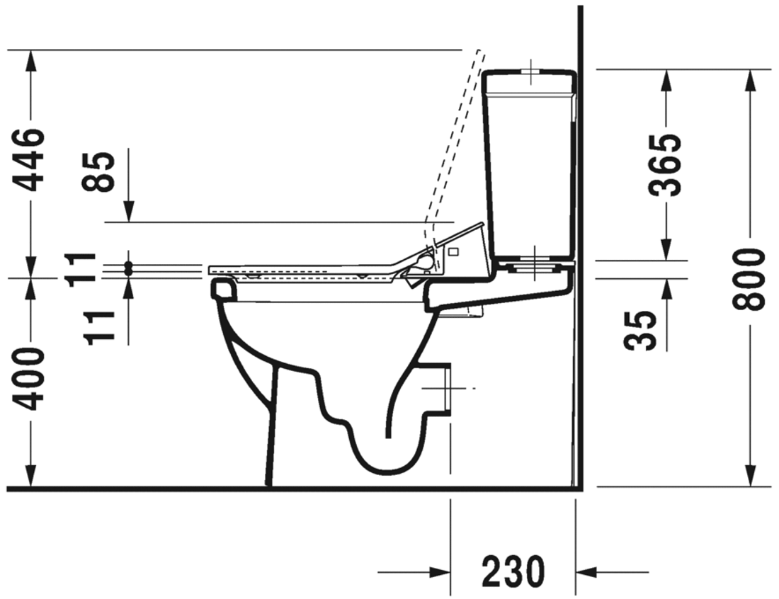 Slika od Starck 3 Toilet close-coupled