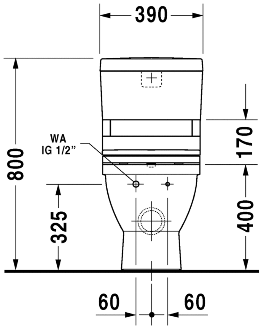 Slika od Starck 3 Toilet close-coupled