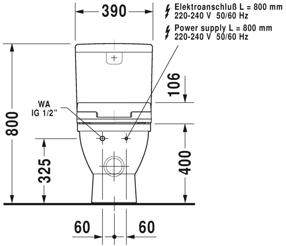 Slika od Starck 3 Toilet close-coupled