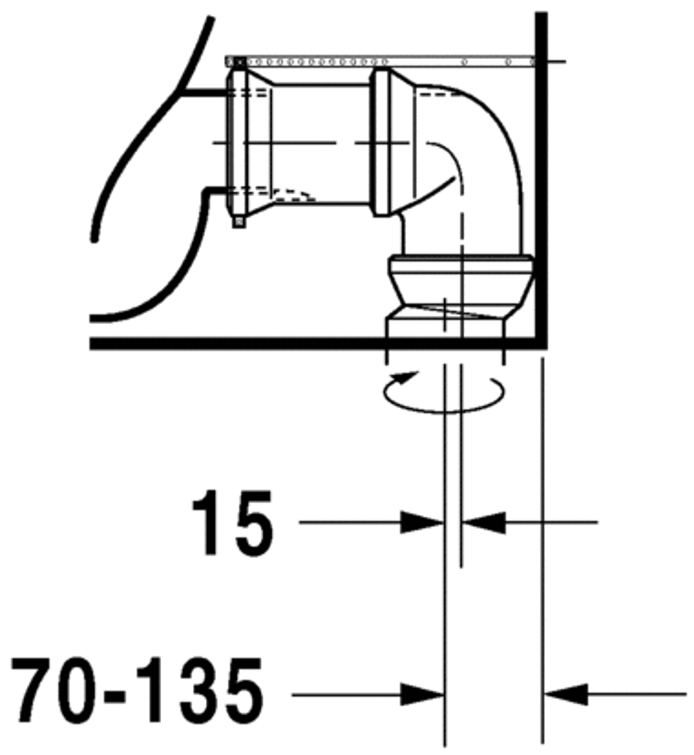 Slika od DuraStyle Toilet close-coupled