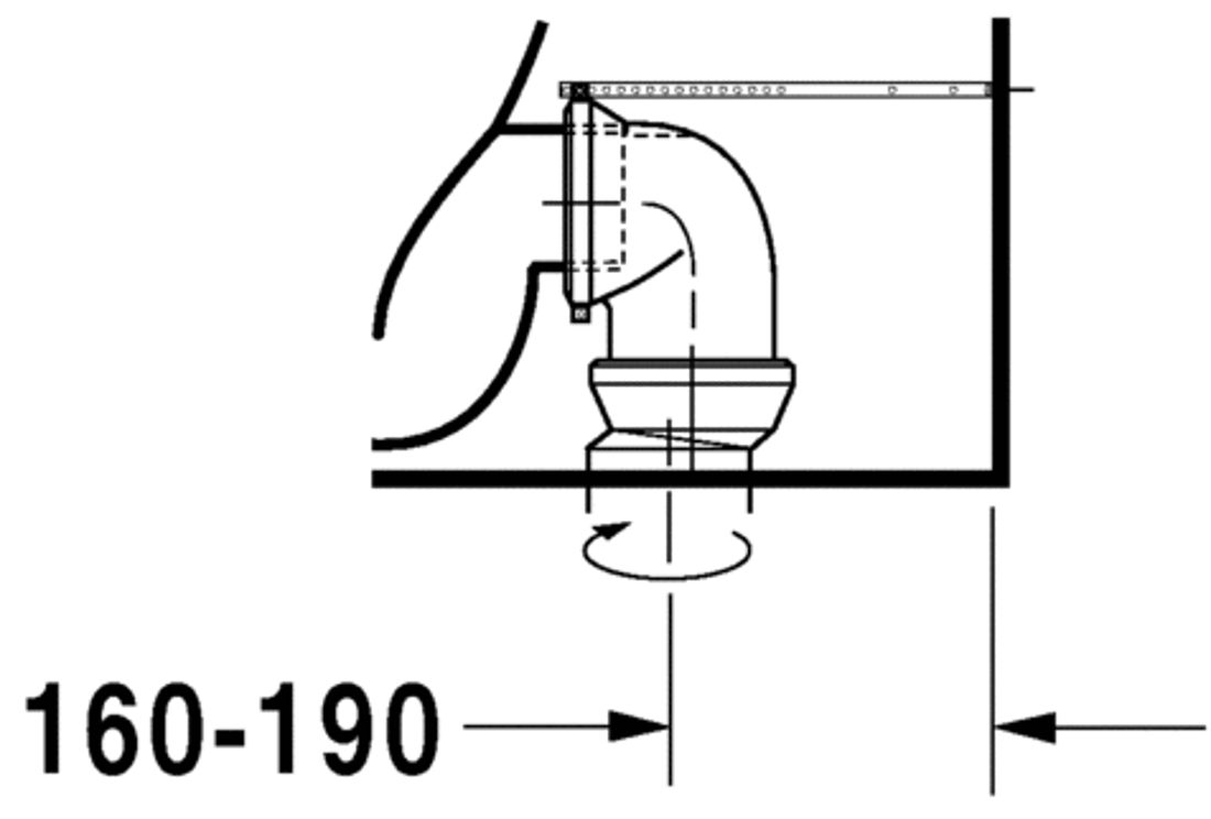 Slika od DuraStyle Toilet close-coupled