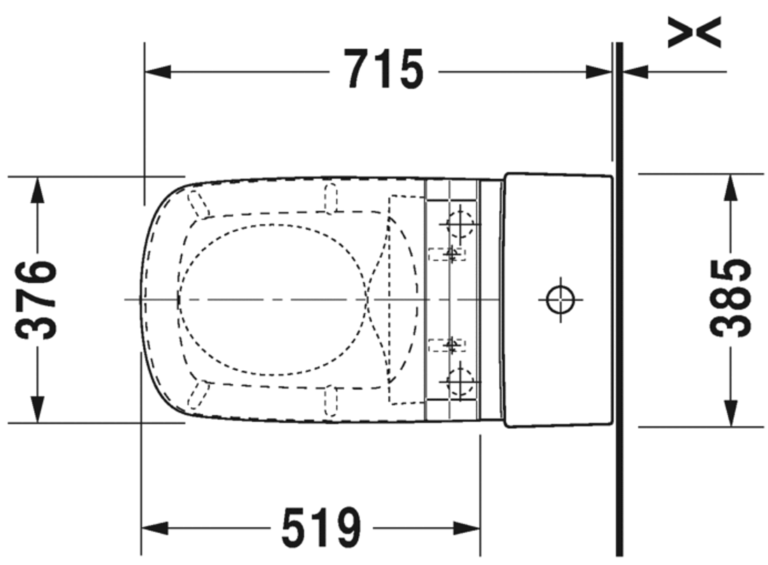 Slika od DuraStyle One-piece toilet