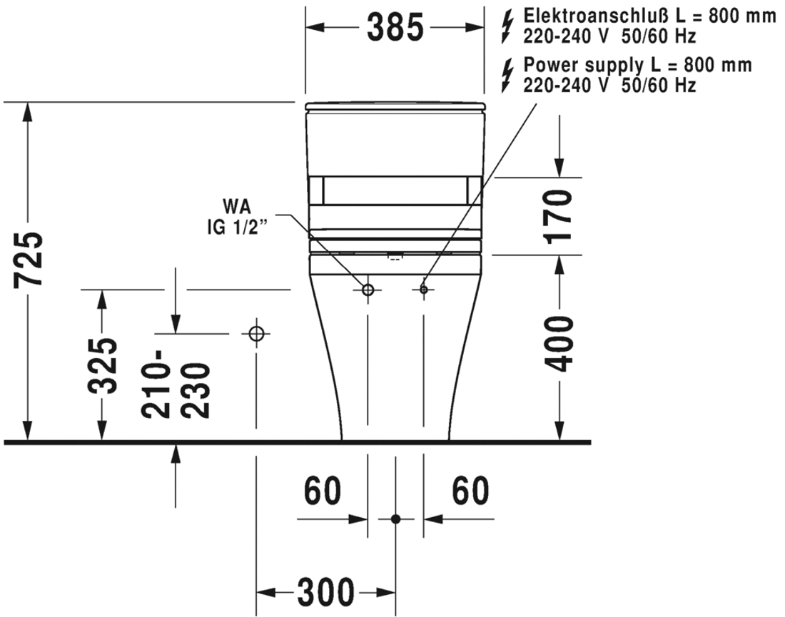 Slika od DuraStyle One-piece toilet