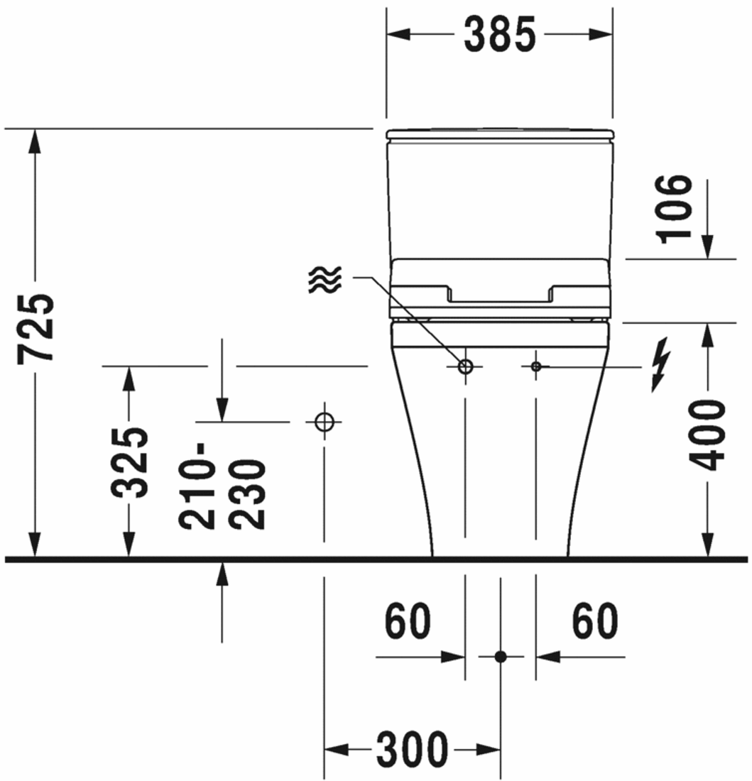 Slika od DuraStyle One-piece toilet