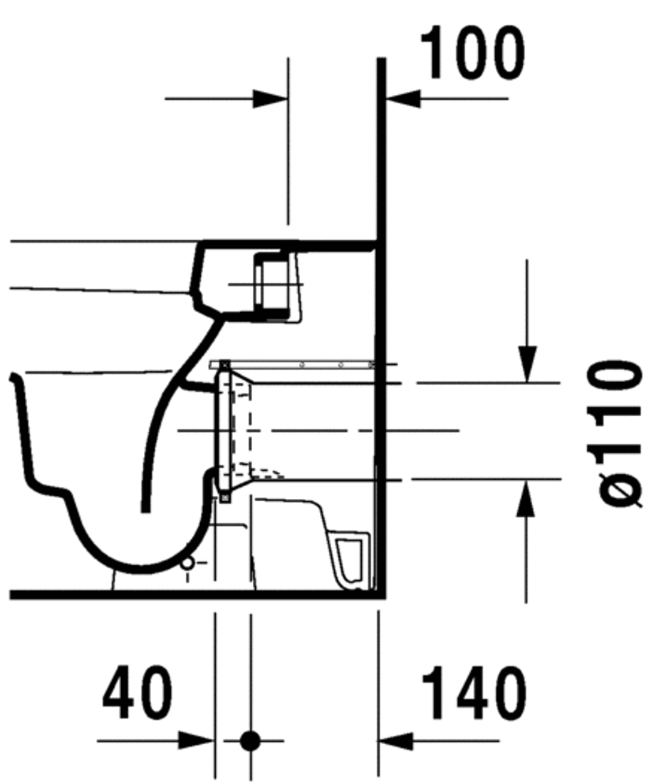 Slika od Happy D.2 Toilet floor standing