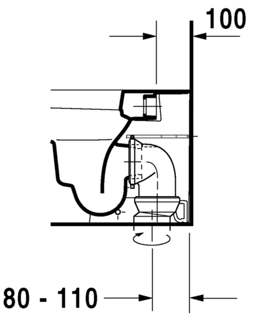 Slika od Happy D.2 Toilet floor standing