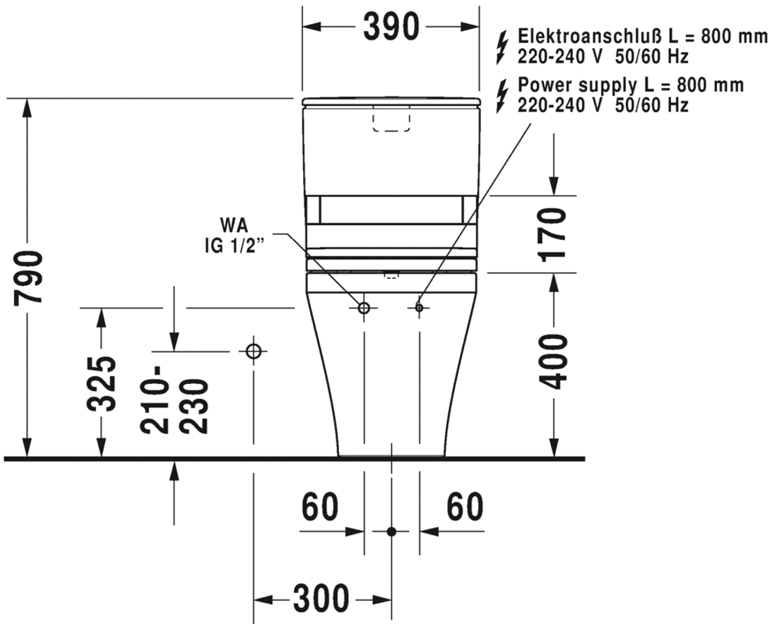 Slika od DuraStyle Two-piece toilet