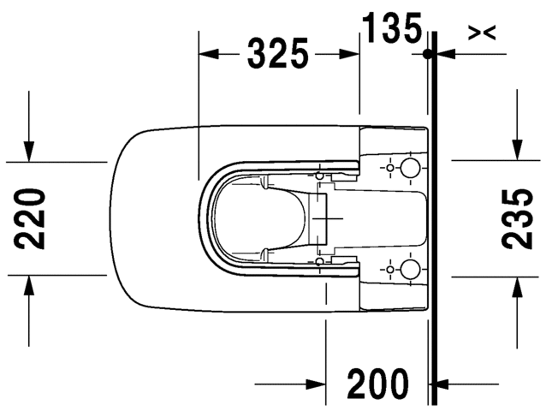 Slika od DuraStyle Toilet close-coupled