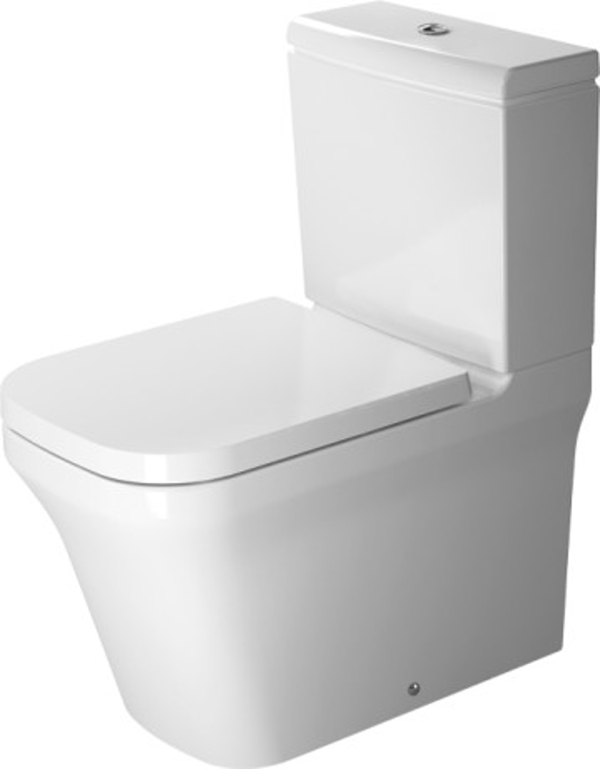 Slika od P3 Comforts Toilet close-coupled Duravit Rimless®